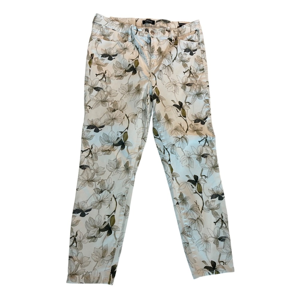 Buffalo David Bitton Havana Floral High Rise Ankle Skinny Jeans 12/32